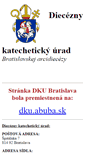 Mobile Screenshot of dku.abu-bratislava.sk