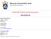 Tablet Screenshot of dku.abu-bratislava.sk